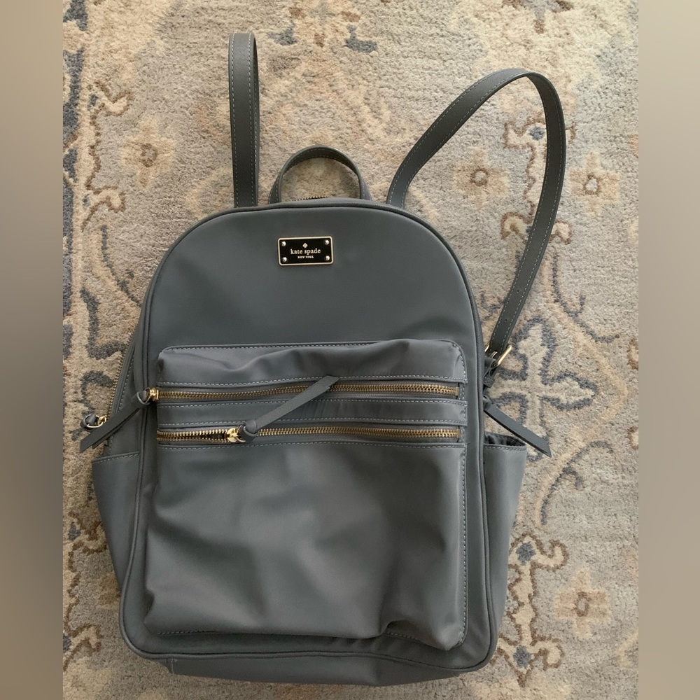 Kate Spade Charcoal Backpack